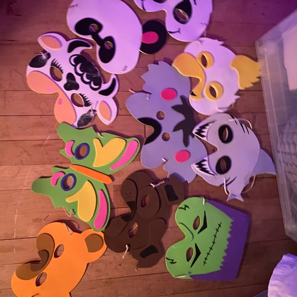 23 pieces of animal masks 🎭 for kids - Picture 2 of 3